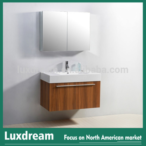 prefab wall hung bathroom cabinet