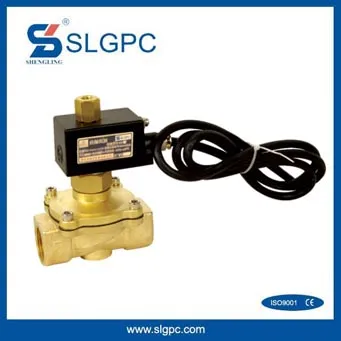 normal open valve copper solenoid valve two way valves slgpc- 2W250-25NO