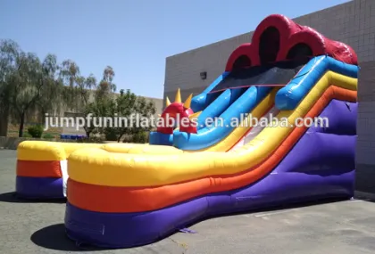 18ft tall intex inflatable water slide with free blower