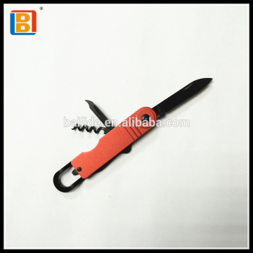 2017 China Hot Selling Multi Functions Pocket Folding Gift Knife With Bottle Opener