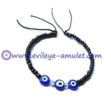 Blue Evil Eye Mystic Cuff Bracelet Wholesale