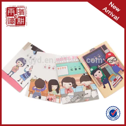 colorful paper notebook & korean notebook & characteristics of notebook