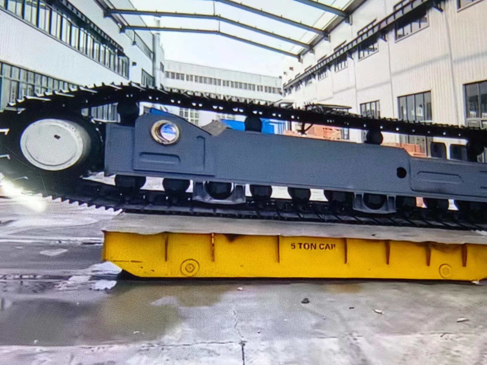 10ton Track System Steel Track Track Track Crawler Transriage