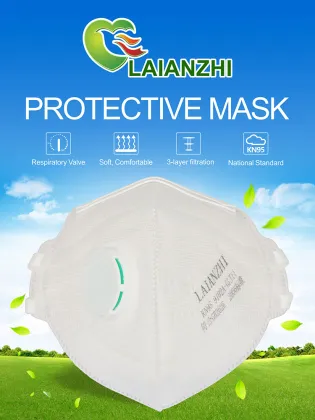 KN95 LAIANZHI s Disposable foldable Protective mask