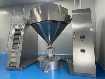 Pharmaceutical powder fixed bin blender Square cone mixer
