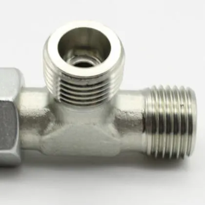 Factory Direct Parker EL Nut Run Tee Fittings with Swivel Nut - Carbon Steel Pipe Fittings