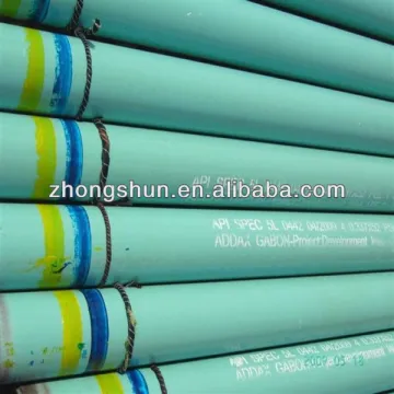 SSAW-API 5L X46 steel pipe/tube with 3PE coating