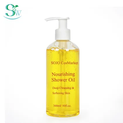 Shower oil organic cleanser shower oil moisturizer