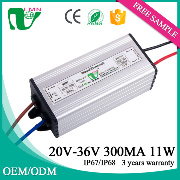 36V 300ma CE constant current led driver for architectural lighting