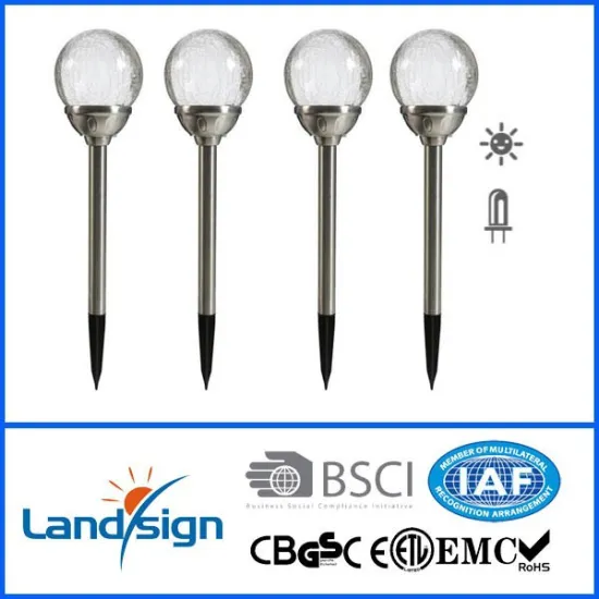 Cixi landsign solar glass ball lamp XLTD-721A