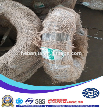 ISO9001 factory low-carbon electro galvanized steel iron wire