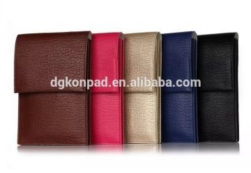Litchi grain Unisex PU leather bags