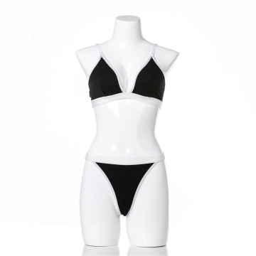 women custom logo sport bra panty set underwear