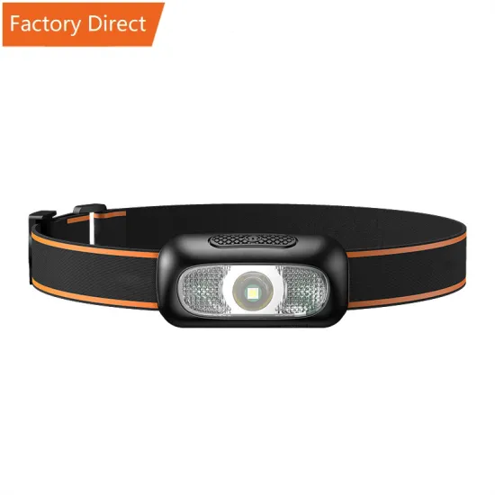 Waterproof Rechargeable Outdoor Motion Sensor LED Headlamp for Camping Safety