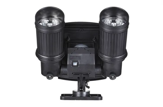 Solar Outdoor Waterproof Double Head Human Induction Lamp