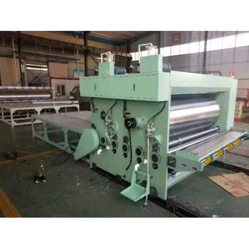 Semi-automatic printing slotting machine