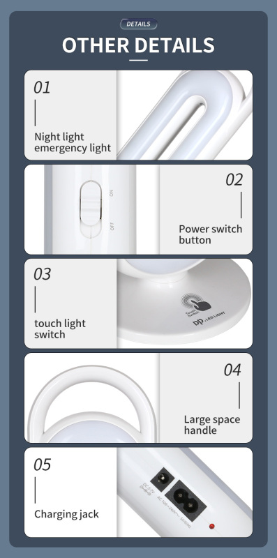 Multifunction Rechargeable High Power LED Emergency Light