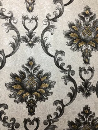 damask pvc Wallpaper for Home Wall Paper Decoration