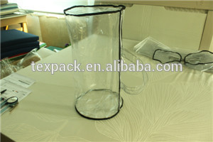 clear plastic zipper bags pillow case packaging bags
