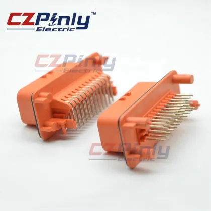 TE Connectivity AMP Orange 35P Electrical Vehicle Terminal Connector