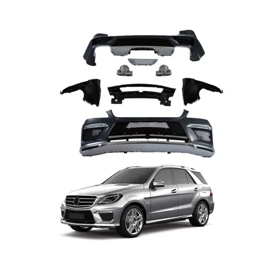 2012-2014 Mercedes Benz ML Class W166 DRL Upgrade Body Kit Accessories
