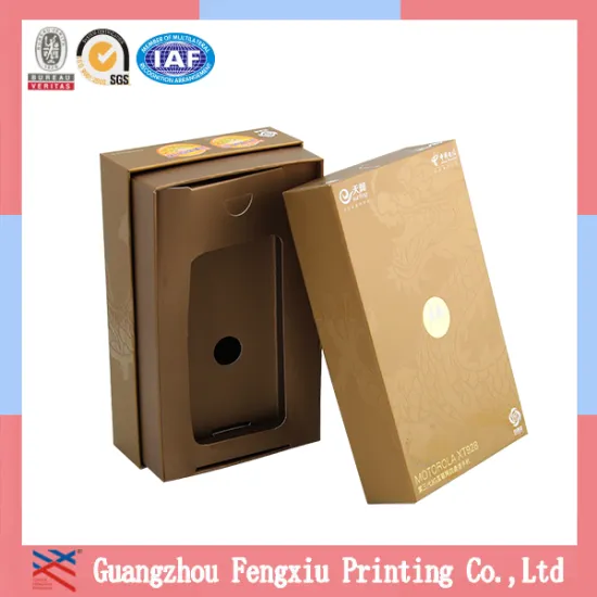 Wholesale Custom Printed Cell Phone Case Packaging Box Retail