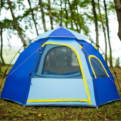 Camping Tent Hexagonal Tent Party Tent Outdoor Tent Auto-Matic Tent
