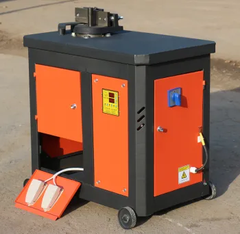 Steel Bar Bending Machines WG-20 WG-42: CNC Rebar Reinforcement Stirrup Bender with Display Screen