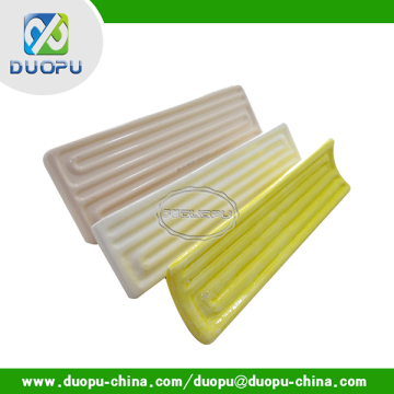 Long wave infrared ceramic heater with thermocouple