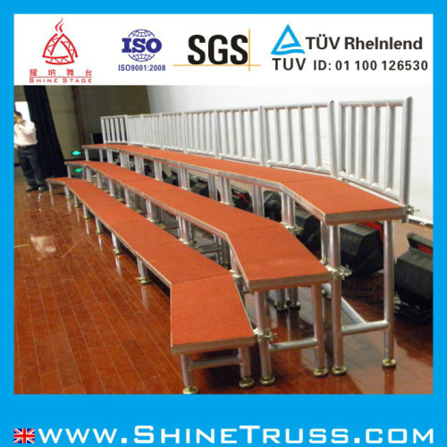 Aluminum Structure Stage Choral Risers