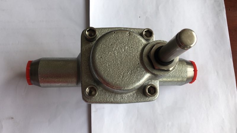 Physical map of 1'' inch cast iron body Ammonia EVRA 25 Refrigeration Solenoid Valve