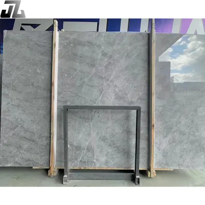 Hermes Grey Marble Slabs for Bathroom and Flooring