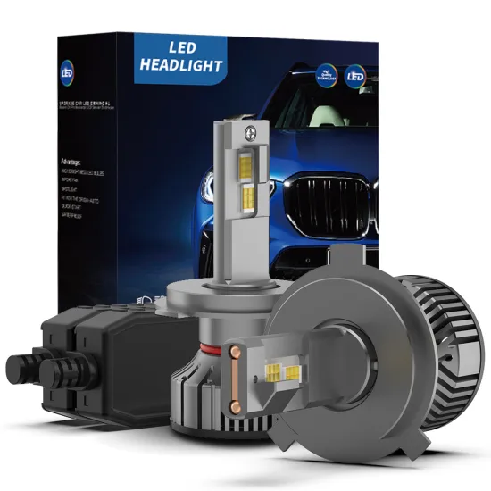 High Power Asruex D21 LED Headlight: 120W, 20000LM, H4 Auto Lighting System - Hot Sale