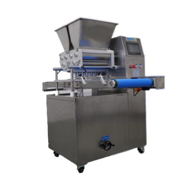 Machine à couler et à déposer de biscuits commerciaux à double couleur