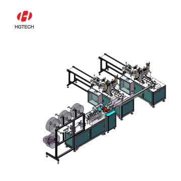 new design high speed professional supplier dust mask making machine