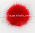 vente chaude moelleux faux renard fourrure pompon balle