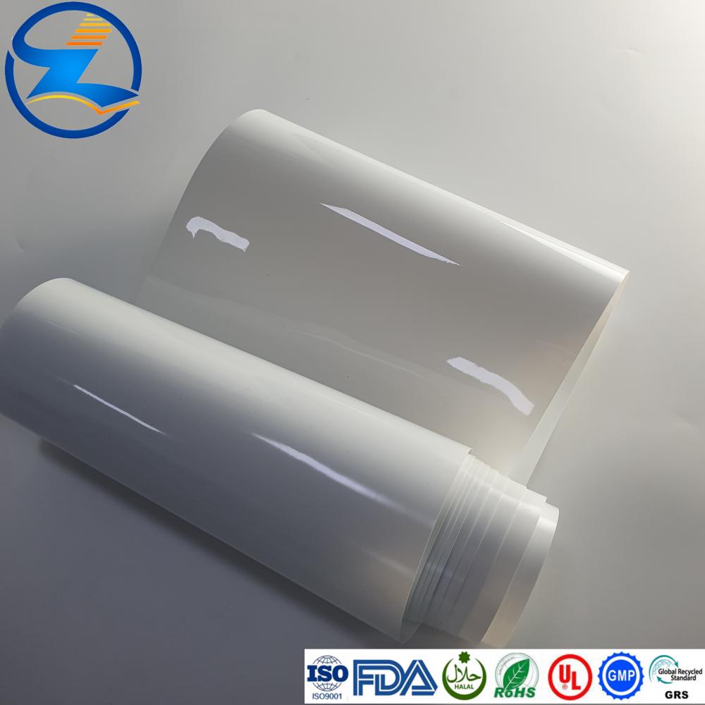 white PVC Plastic film