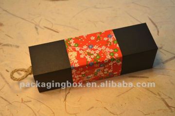 Custom offset laminated paper tea box design