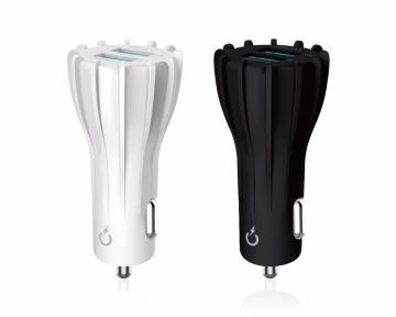 CE certificated car charger qc3.0 quick charger