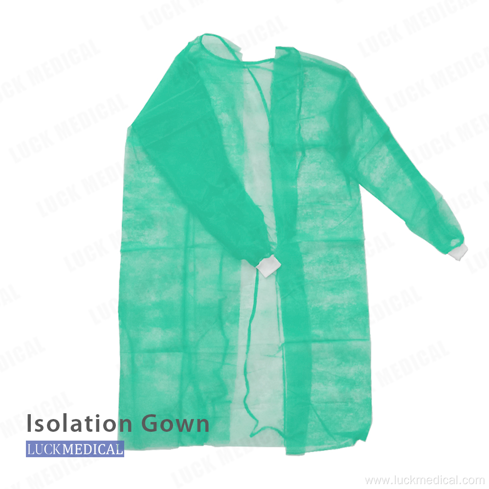 Disposable Medical SMS Non woven Isolation Gown