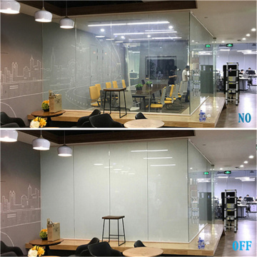 Taille personnalisée film Smart Switchable Window Tint Glass Porte électrique Verre de température électrique