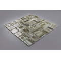 Brown Glass Luxury Mosaic Backsplash Glossy Tiles