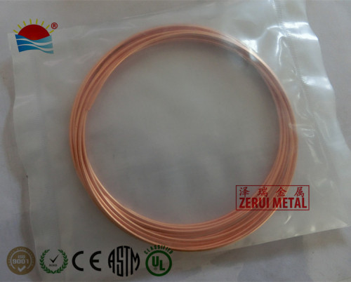 C12200 Copper Capillary Tubing, Size 5.08mm X 3.68mm, ASTM B360 Standard