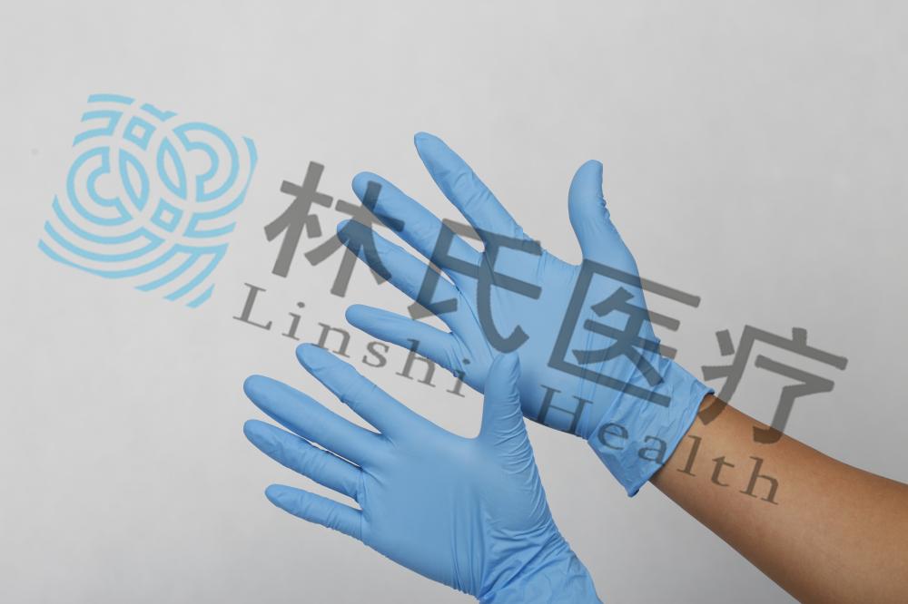 CE approved Food grade disposable nitrile gloves