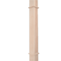 Beech Stair Newel Post untuk Reka Bentuk Dalaman Kontemporari