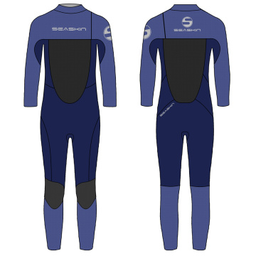 Seaskin 3mm neoprene zip ฟรี watsuit