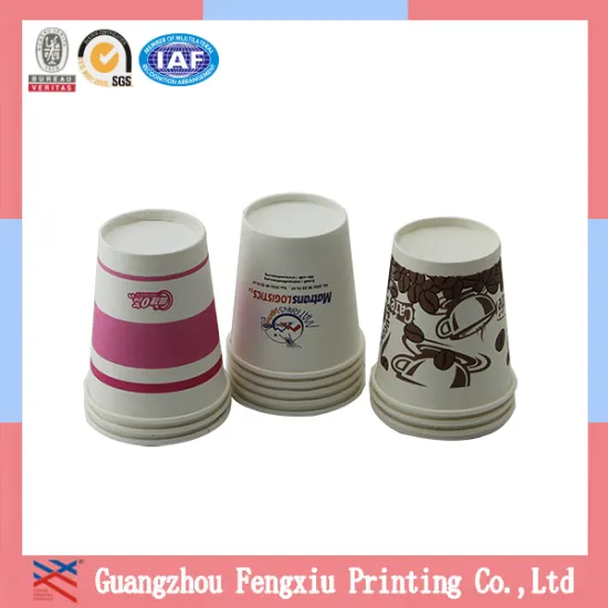 China Best Quality Printed 9 OZ Disposable Custom Paper Cups