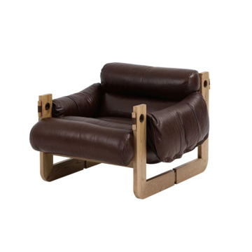 Fantastische high -end uniek ontwerp massief houten fauteuils
