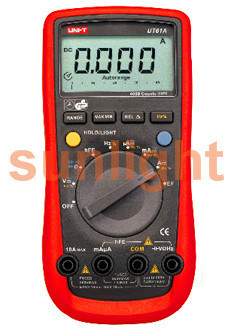 Handheld Digital Multimeter, AC/DC/Resistance/Capacitance UT61A
