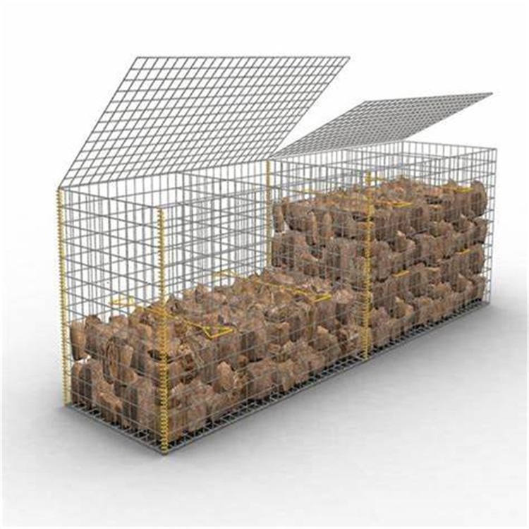 Canasta de gabion de la pared de la pared de soldadura eléctrica